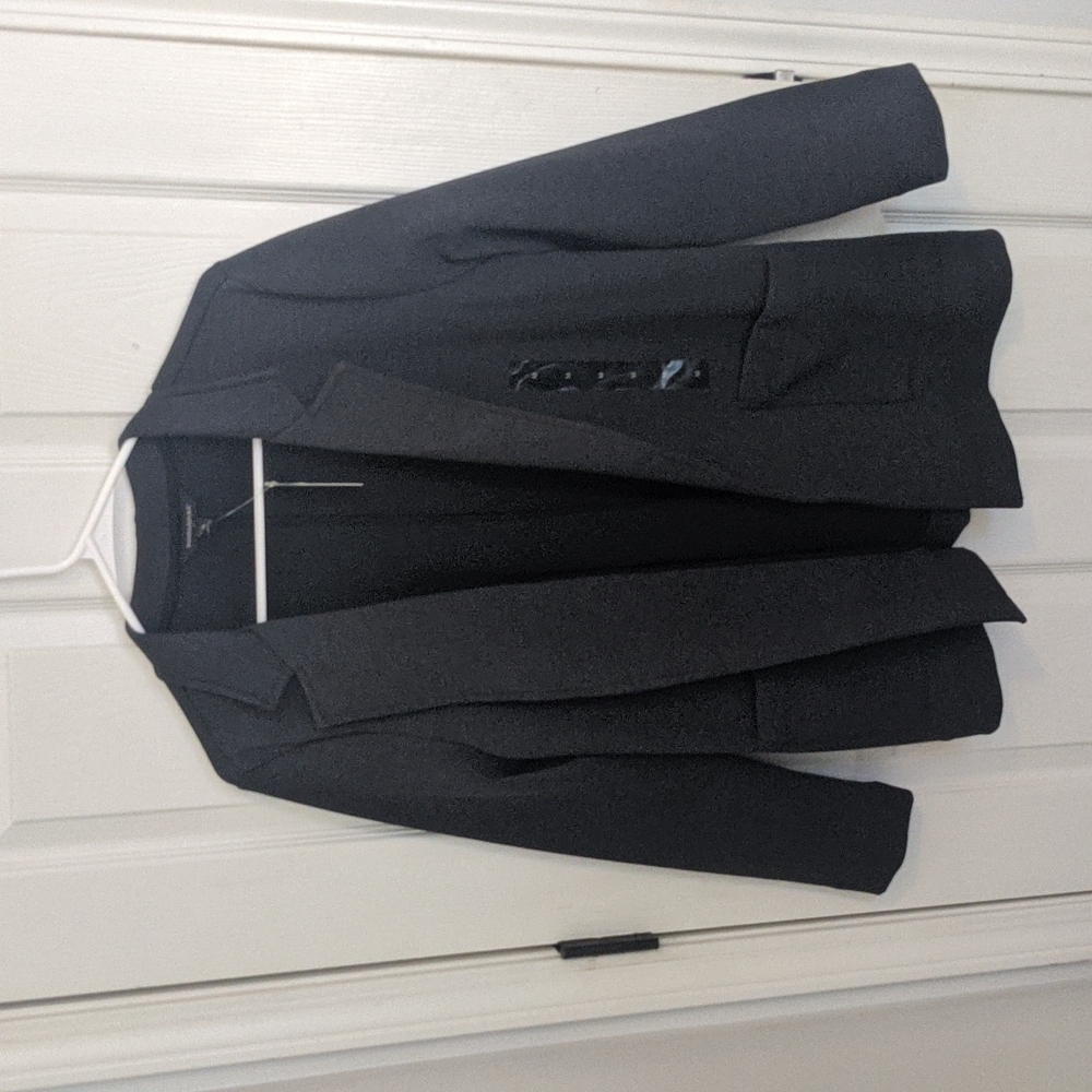 Heathered gray soft blazer Medium